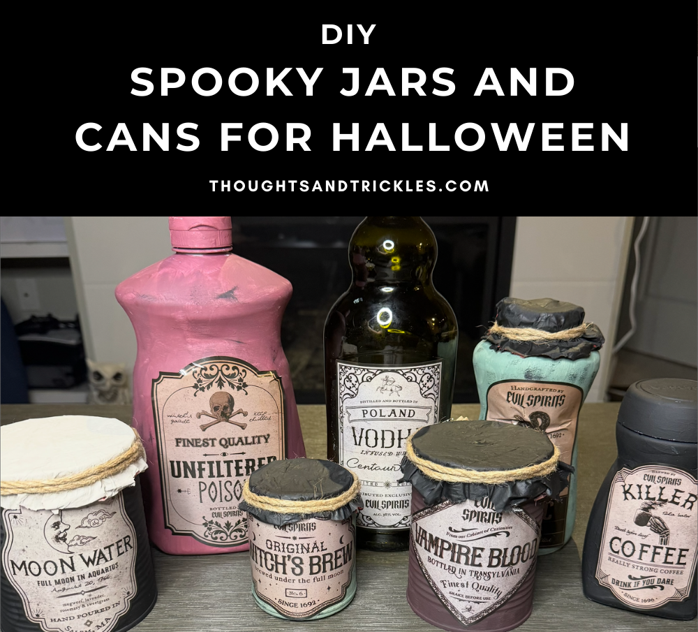 DIY Halloween Jars